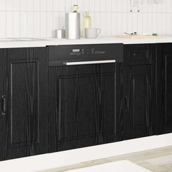 Vidaxl Kuhinjski element Črna Orehovina 60 x 1,5 x 67 cm