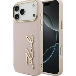 Maska Karl Lagerfeld Karl Script Logo Case za iPhone 17 Pro Max pink