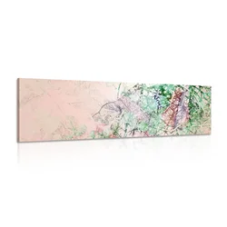 Slika abstrakcija vej - 135x45