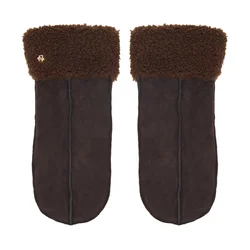 Rokavice BOSS Yosie 50570740 Temno rjava