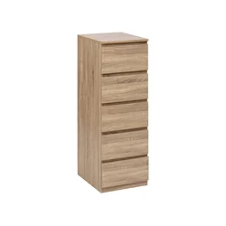 5five - Komoda HEIM 40x118x48 cm rjava