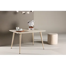 Venture Design Otroška jedilna miza Polar 51x80x60 cm bela