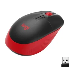 LOGITECH M190 Full-Size Wireless crveni miš