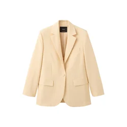 MANGO Blazer MARTINI  svetlo rumena