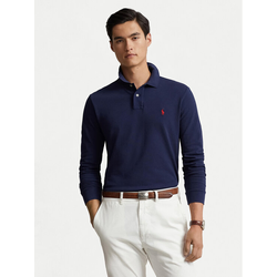 Polo Ralph Lauren  POLO AJUSTE DROIT EN COTON BASIC MESH LOGO PONY PLAYER  Modra