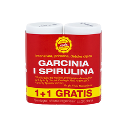 Detox duo paket-Garcinia 90 cps+Spirulina 200 tbl