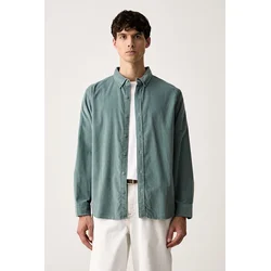 Levis srajca moška z lanom AUTHENTIC BUTTON DOWN