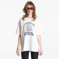 Majice A Bathing Ape Ape General College Relaxed Fit Tee UNISEX Ivory XL