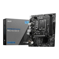 MSI PRO H610M-E - mATX Matična ploča - 911-7D48-072