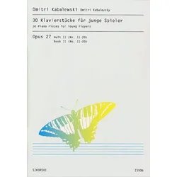 KABALEWSKI D;30 KLAVIERSTUCKE F.JUNGE 2
