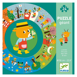 DJECO Velike puzzle Medina godina