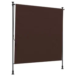 vidaXL Zunanja Rolfa Rjava 100 x 270 cm