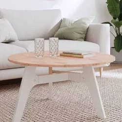 Stolna ploča O80x1,5 cm okrugla od masivne bukovine