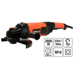 YATO YT-82110 Ugaona brusilica, 230mm, 2800W