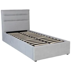 Tapacirani Krevet Sienna 90/200 cm , svetlosiva