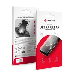 Kaljeno staklo za Samsung A26 5G Forcell Ultra Clear Glass - crni rub
