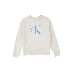 Calvin Klein Jeans Majica azur/pegasto siva/bela