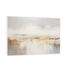 Canvas Slika na platnu Magalovito jutro, 60x40 cm, Sa ramom, Bela