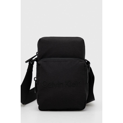 Torbica za pas Calvin Klein črna barva