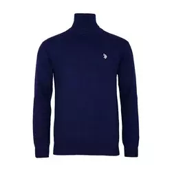 U.S. POLO ASSN. Pulover temno modra/bela