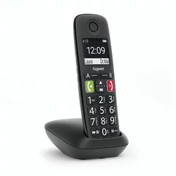 Brezžični DECT telefon Gigaset E290, črn