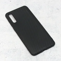TELEMPIRE Maska za telefon Carbon fiber za Samsung A307F/A505F/A507F Galaxy A30s/A50/A50s crna