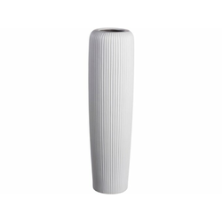 ADTREND Vaza Blanque 16xh56cm / bijela / keramika