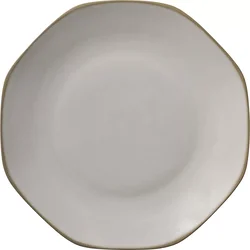 FORTESSA plitev krožnik, dvignjen rob, o: 220 mm, bež (4 kos)