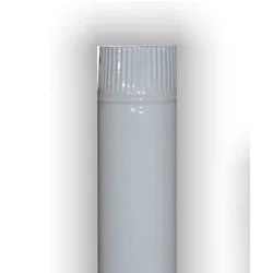 Dimna cev 250mm fi 150mm bela emajlirana Žemini