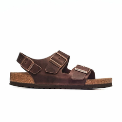 Birkenstock Sandali rjava 46 EU Milano Leoi Habana