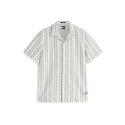 Tommy Jeans Srajca pastelno zelena/bela