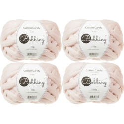 Bobbiny Cotton Candy Nude Pletilna preja