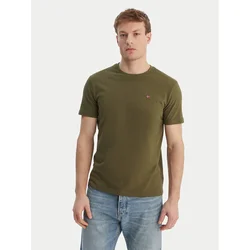Napapijri Majica Salis NP0A4H8D Zelena Regular Fit