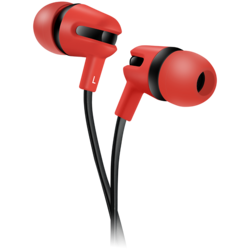 CANYON headphones SEP-4 Mic Flat 1.2m Red