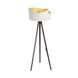 Stojeća lampa GALAXY 1xE27/60W/230V bela/wenge