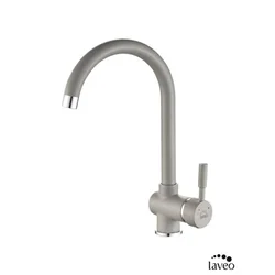Laveo Baterija za sudoperu Lete 968D, 2 cevi, Siva