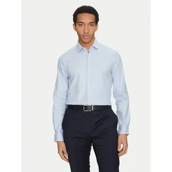 Calvin Klein Srajca K10K114310 Svetlo modra Slim Fit