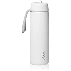 b.box termo steklenička Flip Top 690 ml white out