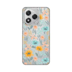 Silikonska maska za Honor 400 Lite Print Skin Lovely Flowers