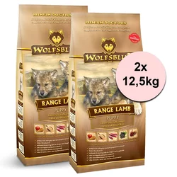 WOLFSBLUT Range Lamb Puppy 2x12,5 kg