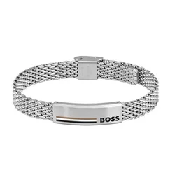 Hugo Boss Elegantna jeklena zapestnica Mesh 1580611