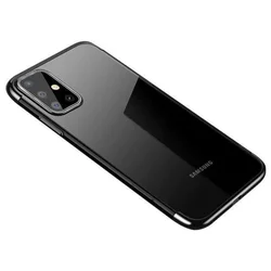 Futrola Clear Color s obojenim rubom za Samsung Galaxy A52 5G/Galaxy A52 4G/Galaxy A52s 5G/Galaxy A53 5G - Crna KP10828