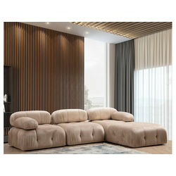 Atelier Del Sofa Ugaona sofa Bubble Corner (L1-O1-1R -Puf) -