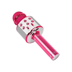slomart BLOW PRM402 roza karaoke mikrofon z Bluetooth