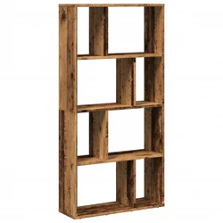 Regal za knjige boja starog drva 60x20x120,5 cm konstruirano drvo