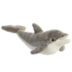 Northix Plišasti delfin Aurora Eco Nation 38 cm