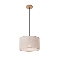 Luster na sajli ANTONIO 1xE27/60W/230V hrast