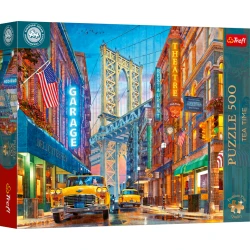 TREFL Puzzle Tea Time: View of the Manhattan Bridge 37613 - 500 delova
