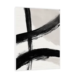 Canvas Slika na platnu Savremeni mozak 60x80cm, Sa ramom, Beli