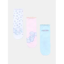 Sinsay - Komplet od 3 para čarapa Cinnamoroll - šareno
